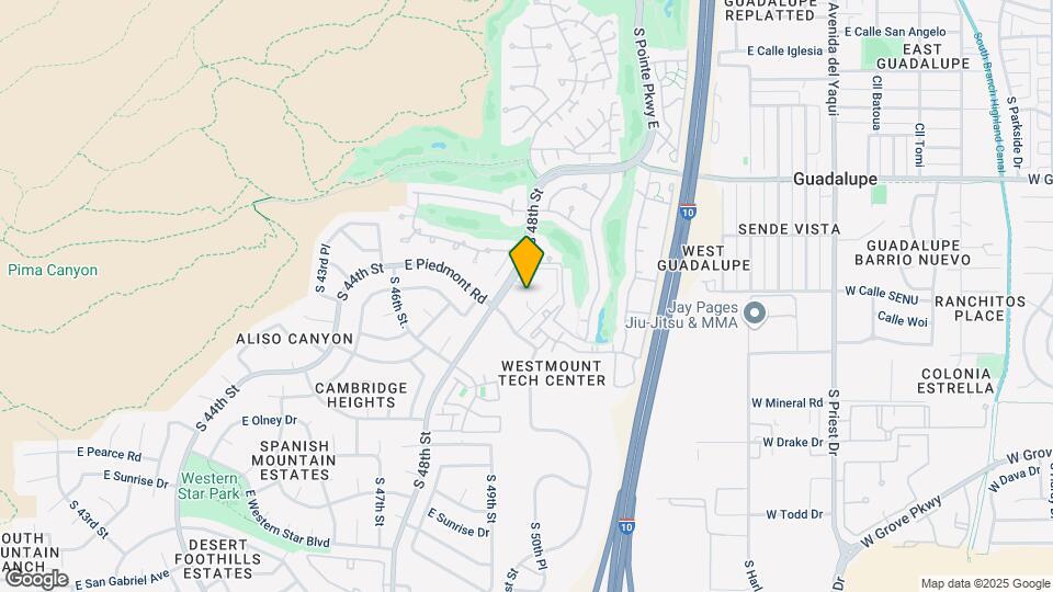 9605 S 48th St Map and Location Details