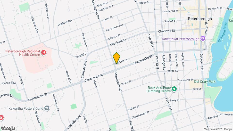 597 Bolivar St Map and Location Details