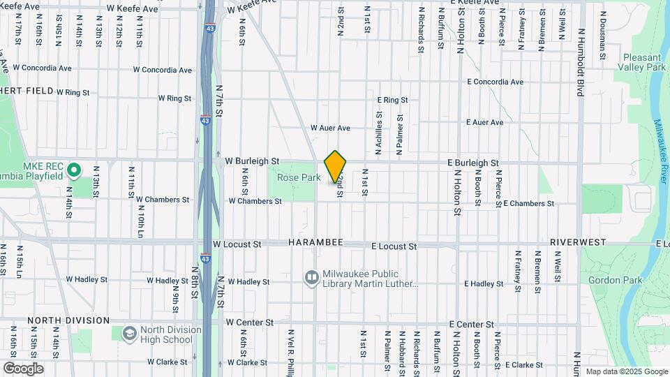3027 N 2nd St Map and Location Details