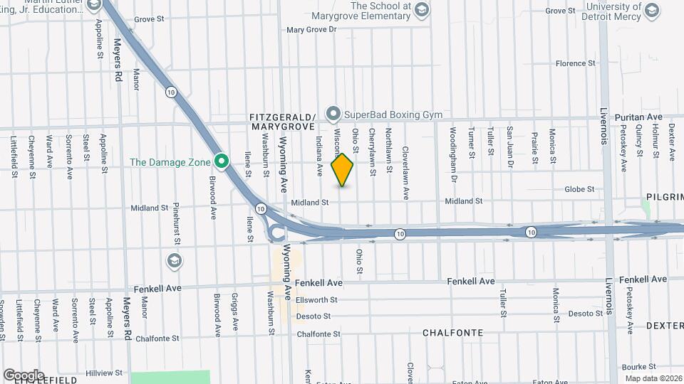 15722 Wisconsin St, Unit 2 Map and Location Details