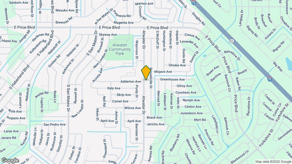1508 Atwater Dr Map and Location Details