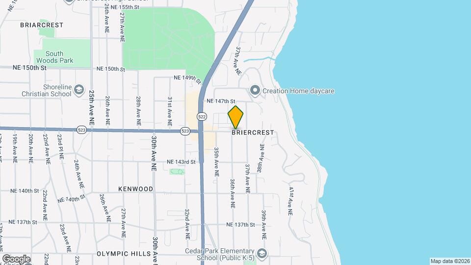 3543 NE 145th St Map and Location Details