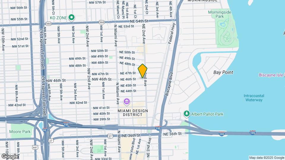 178 NE 46th St Map and Location Details
