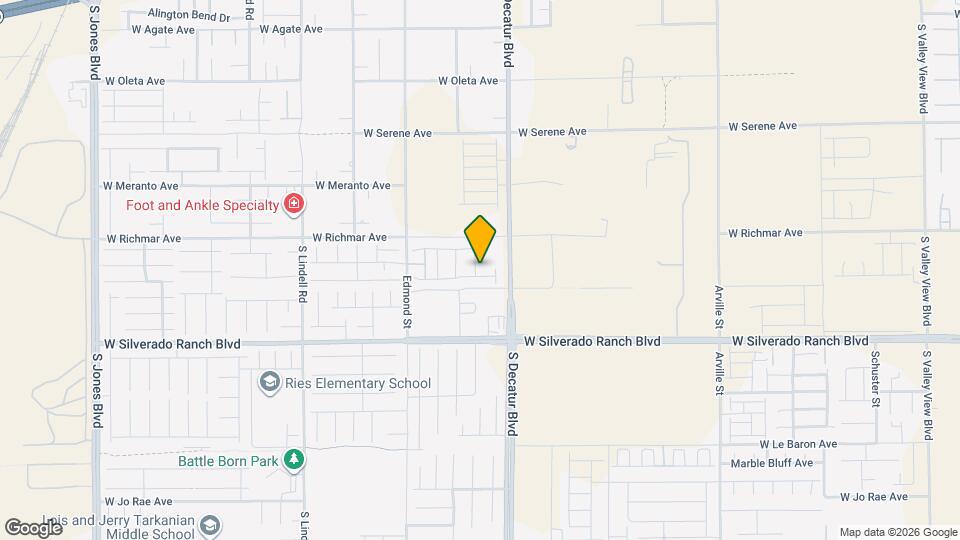 9568 Granville Brg St Map and Location Details