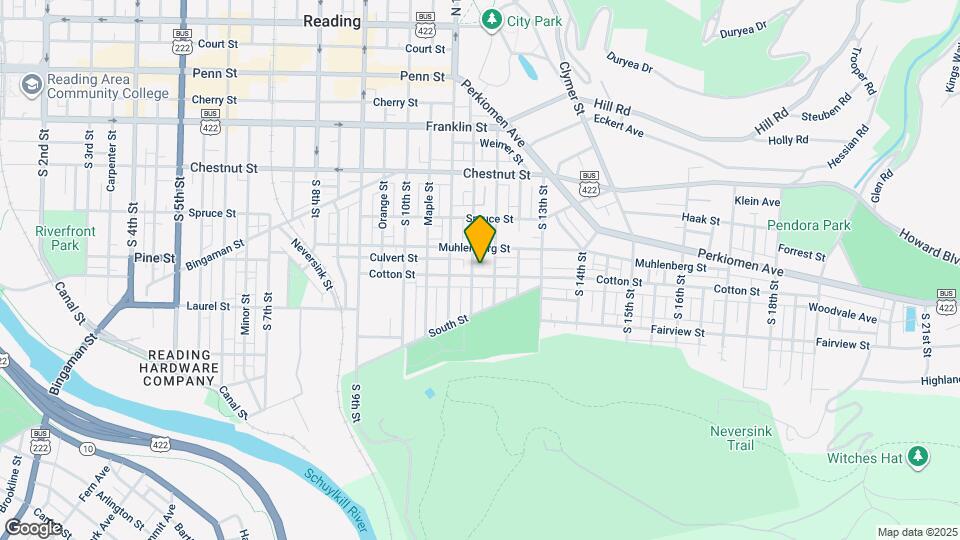 1149 Cotton St Map and Location Details