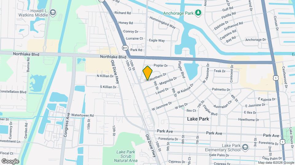 926 Northern Dr Map and Location Details