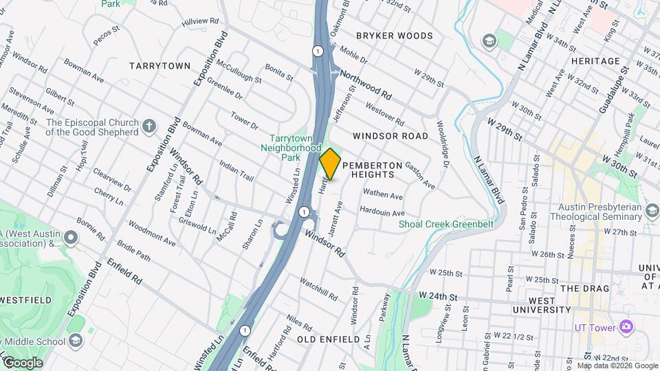 2503 Hartford Rd Map and Location Details