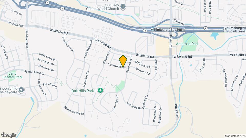 1716 Clearwood St Mapa y Detalles de la Ubicación