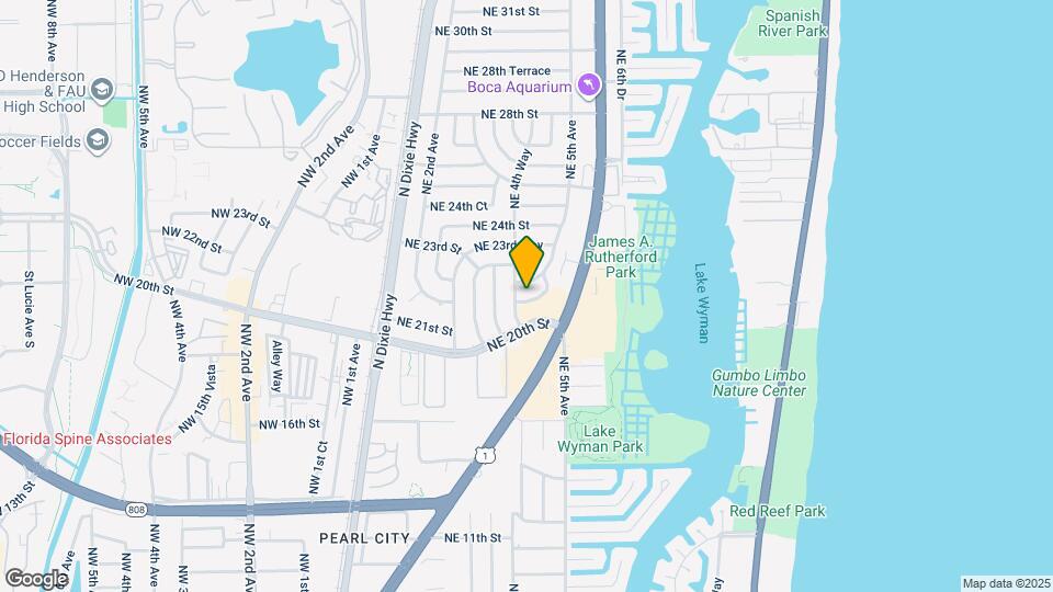 481 NE 5th Cir Map and Location Details