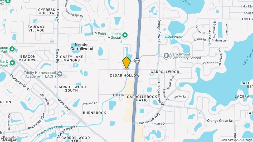 11239 Cedar Hollow Ln Map and Location Details