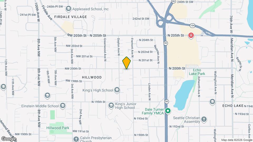 527 N 200th St Map and Location Details