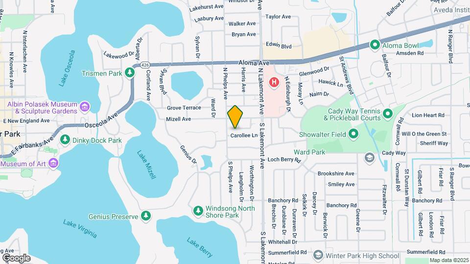 1755 Carollee Ln Map and Location Details