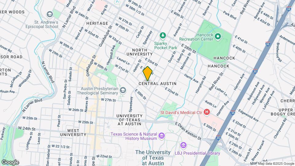 3104 Tom Green St, Unit A Map and Location Details