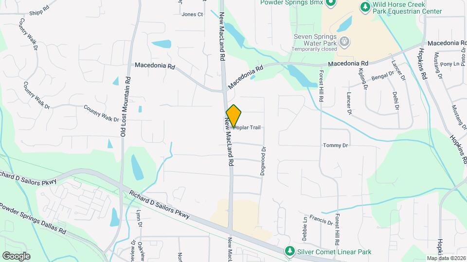 3425 New MacLand Rd Map and Location Details