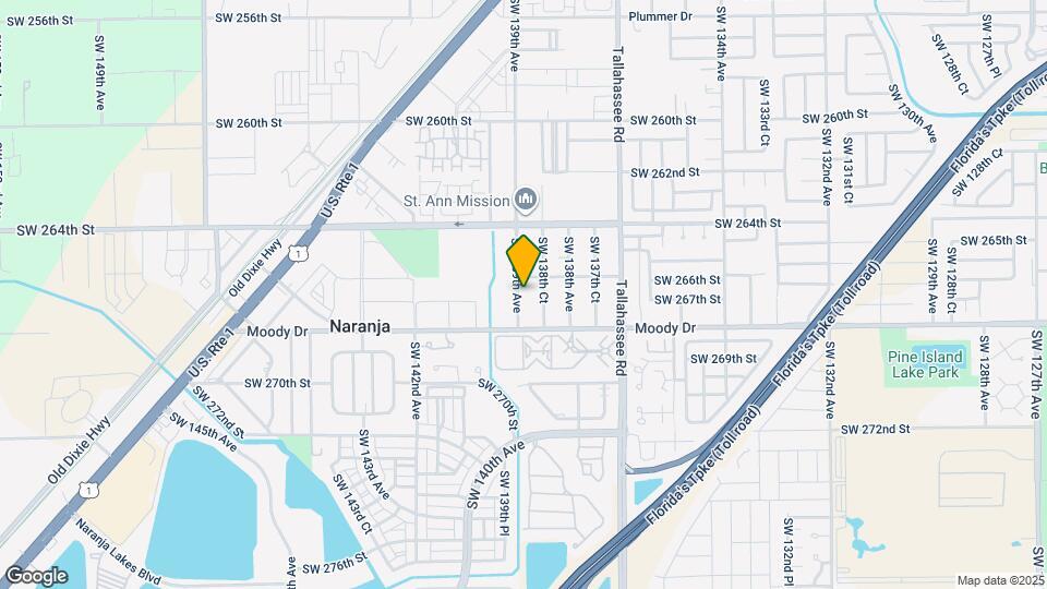 26625 SW 139th Ave Map and Location Details