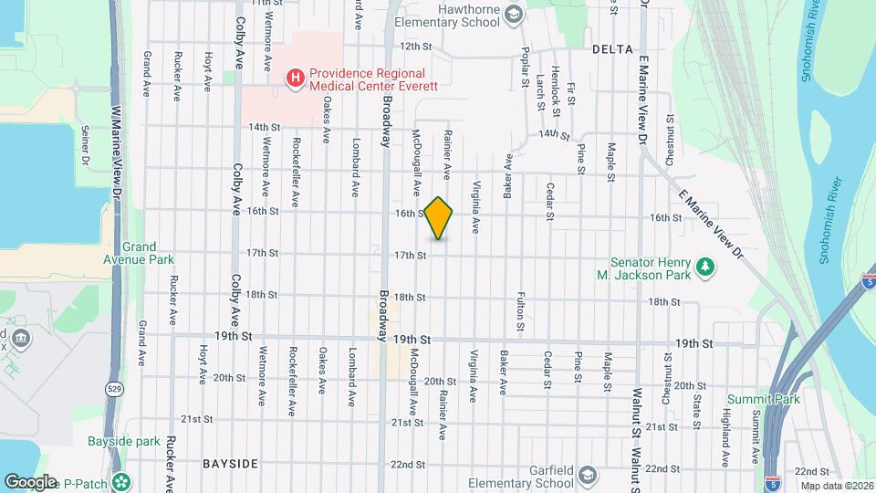 1626 Rainier Ave Map and Location Details