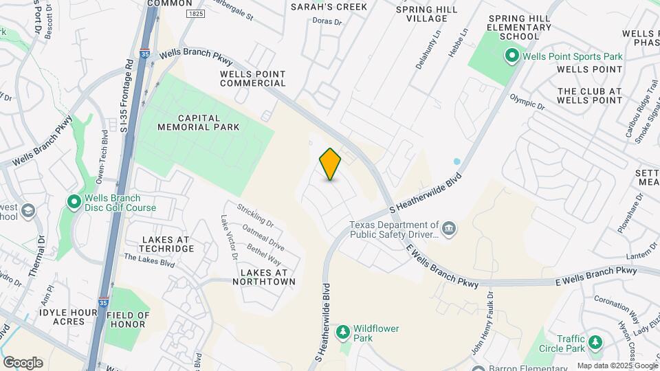 817 Solitude Dr Map and Location Details