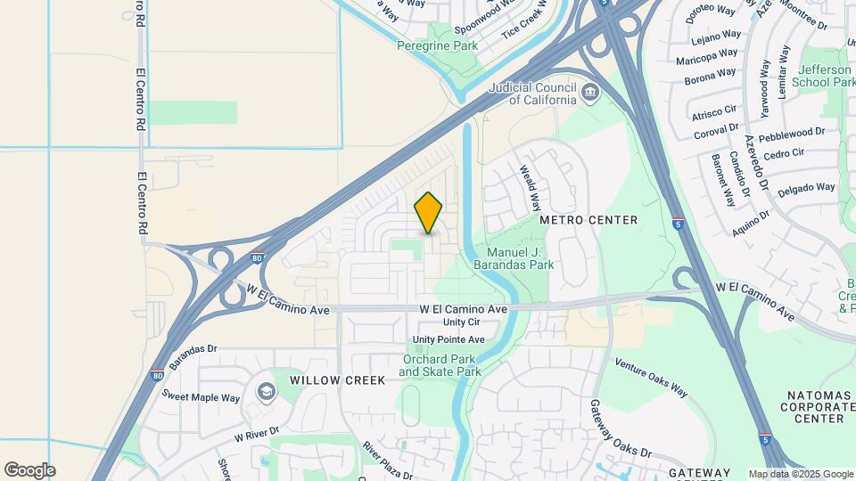 2832 Mossy Creek St Map and Location Details