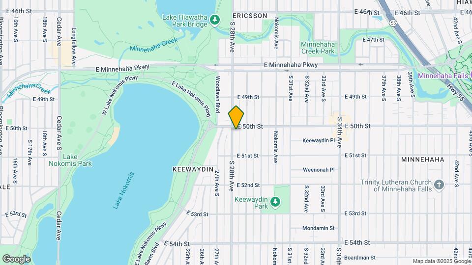 5007 28th Ave S Map and Location Details