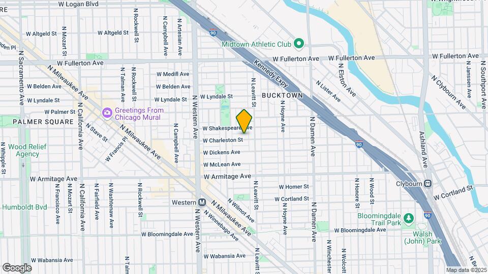 2220 W Charleston St Map and Location Details