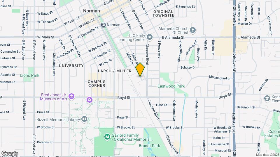 221 Emelyn St Map and Location Details