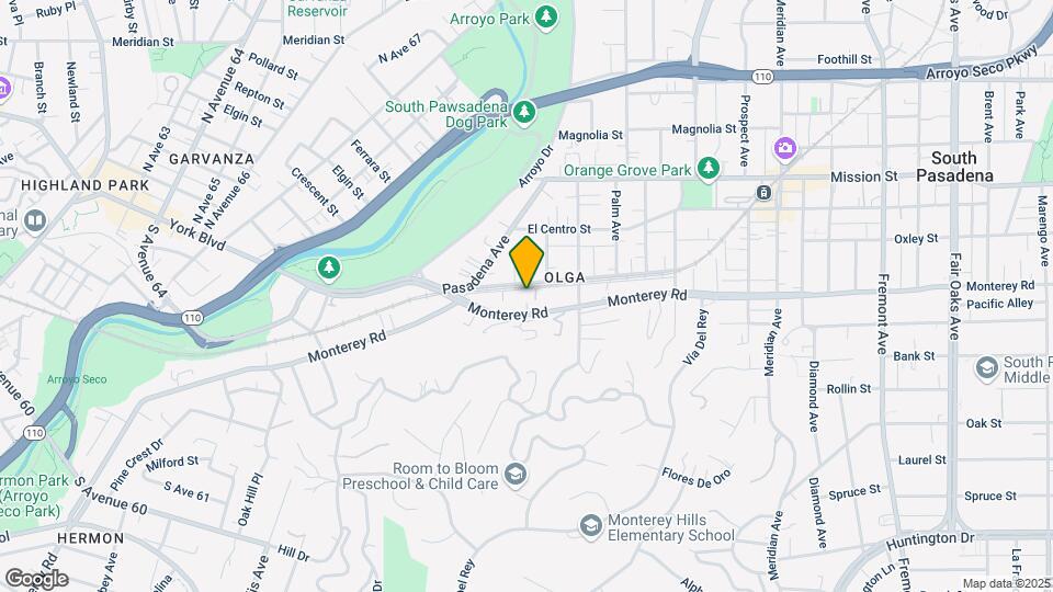 341 Hawthorne St Mapa y Detalles de la Ubicación