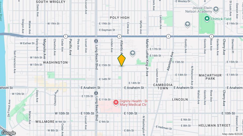 1489 Atlantic Ave Map and Location Details