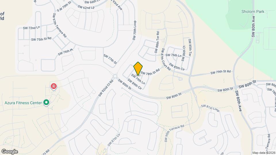 9013 SW 79th Ln Map and Location Details