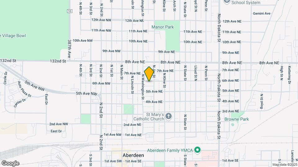 214 6th Ave NE Map and Location Details