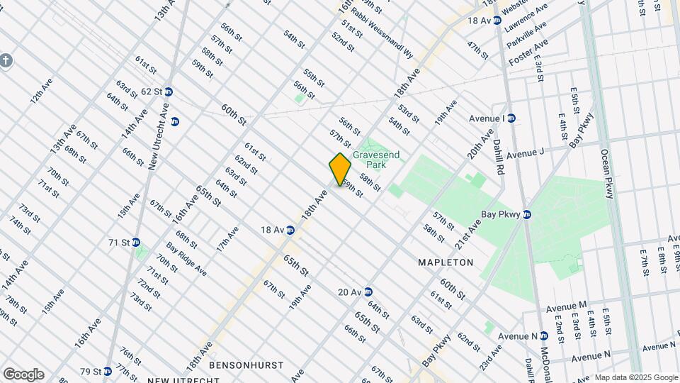 1819 60th St Mapa y Detalles de la Ubicación