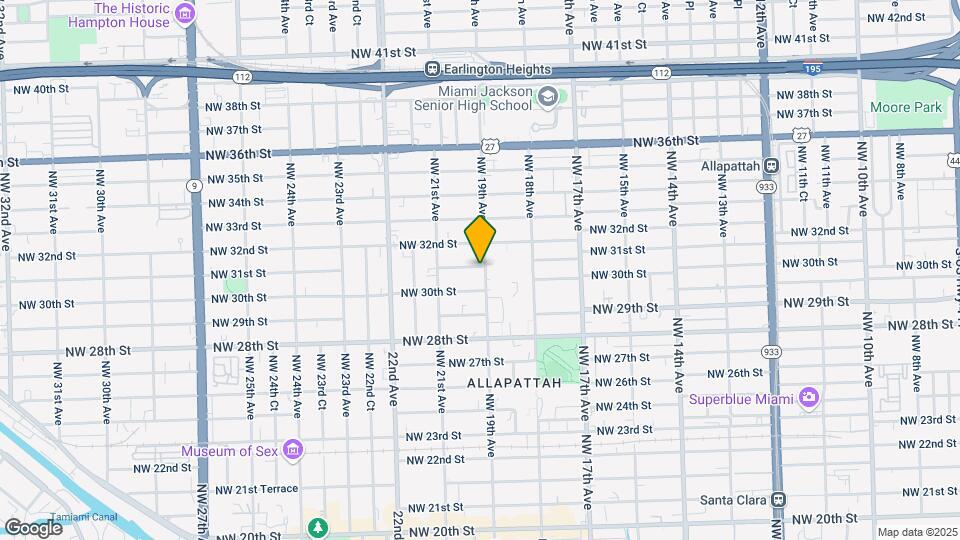 1900 NW 31st St Map and Location Details