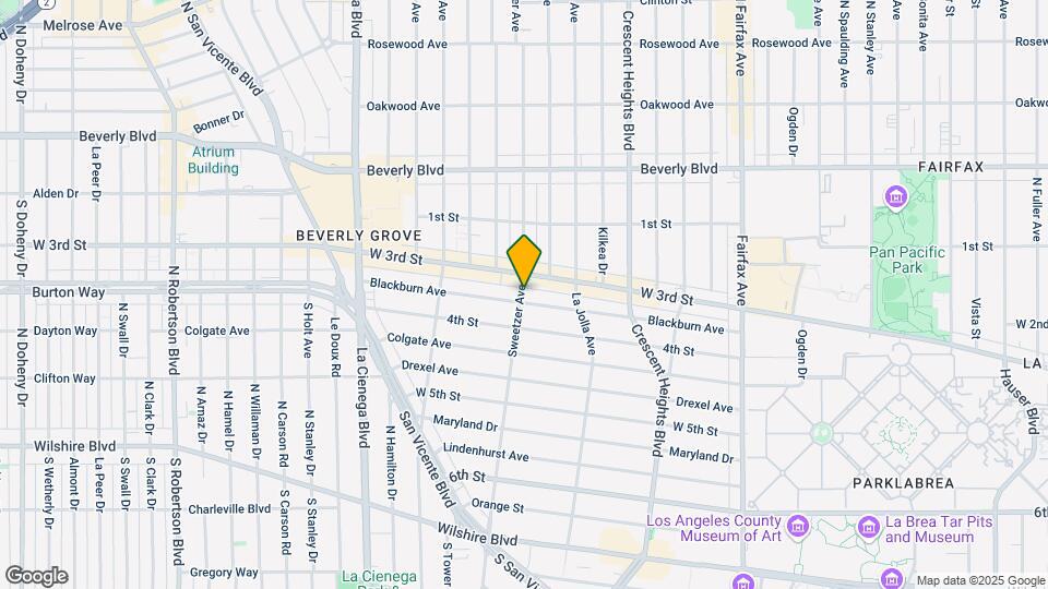 8261 Blackburn Ave Map and Location Details