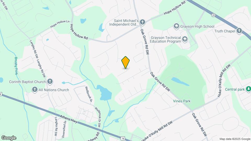 3313 Beech Hollow Ct Map and Location Details