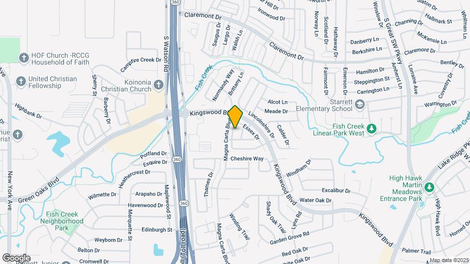 4612 Greenwich Dr Map and Location Details