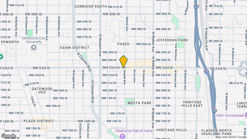 800-802 NW 23rd St Map and Location Details