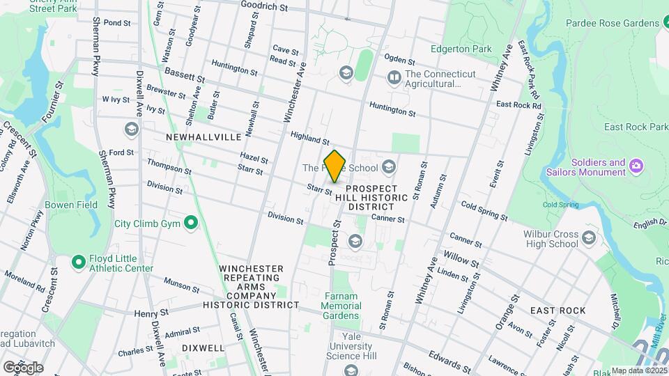 500 Prospect St Map and Location Details