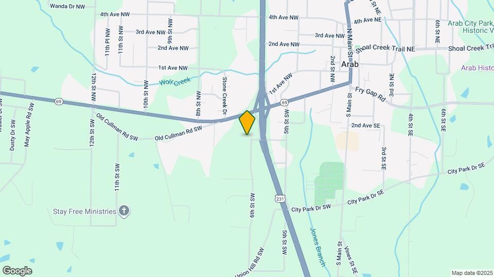 226 6th St SW Map and Location Details