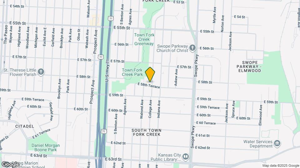 5760 College Ave Map and Location Details