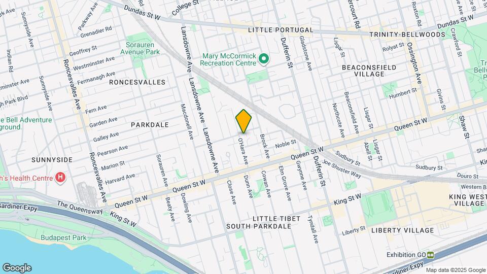 47 O'Hara Ave Map and Location Details