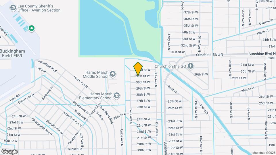 3417 31st St W Map and Location Details