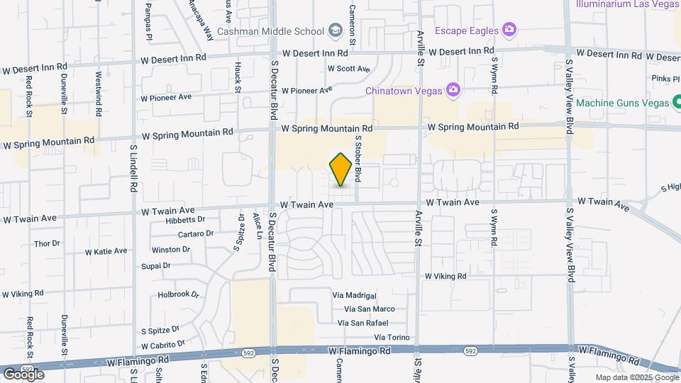 4689 Elk Springs Ave Map and Location Details