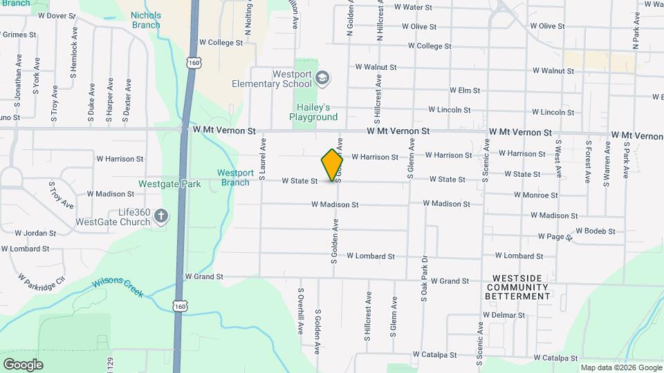 3106 W State St Map and Location Details