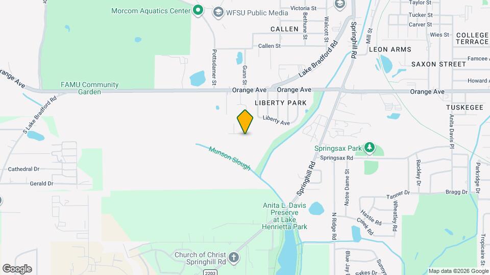 1501 McPherson Dr Map and Location Details