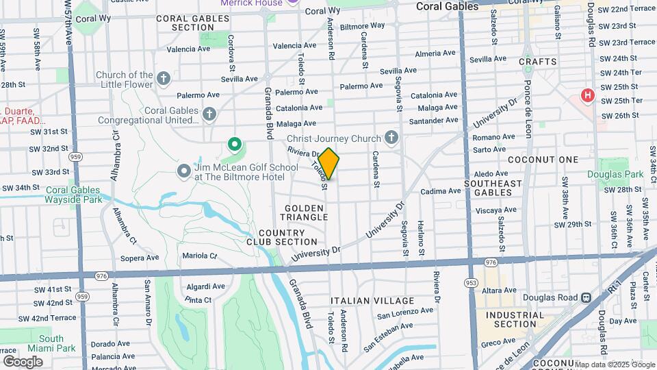 3421 Toledo St Mapa y Detalles de la Ubicación