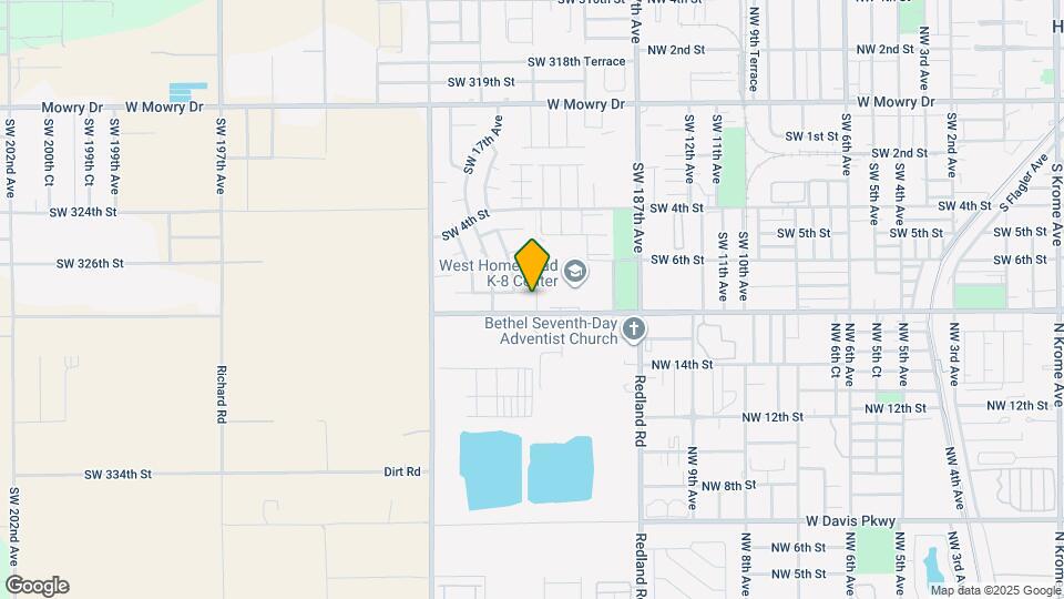 1604 SW 7th St Map and Location Details