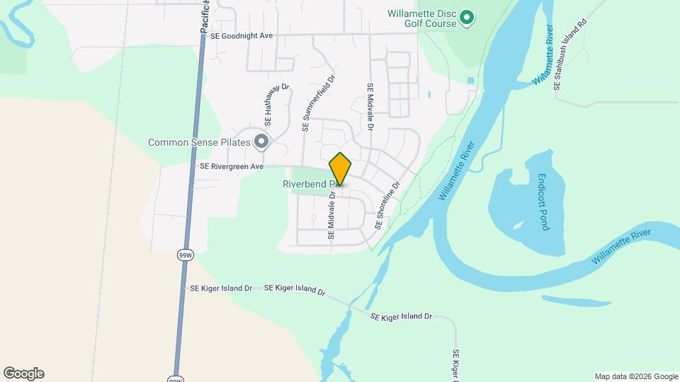 3553 SE Midvale Dr Map and Location Details