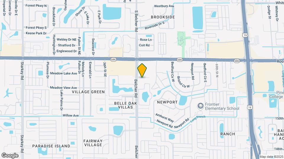 4015 Audubon Dr Map and Location Details