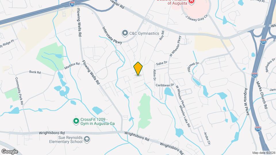 1622 Emma St Map and Location Details