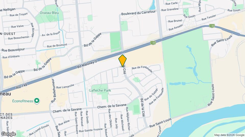 401 De La Cité Boul Map and Location Details