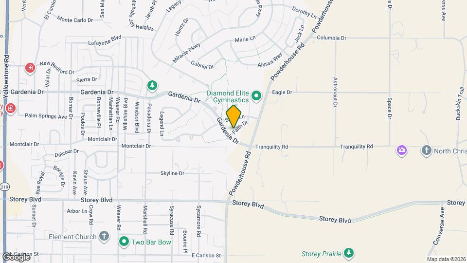 6538 Faith Dr Map and Location Details